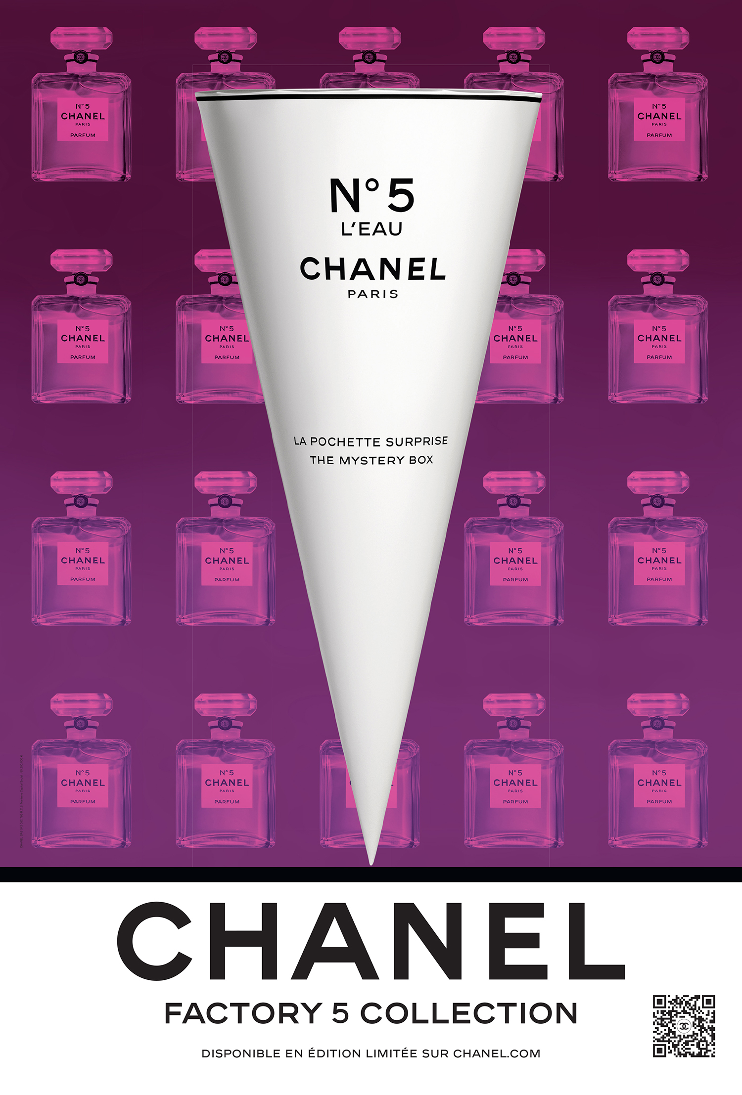 Chanel Factory 5 : Un pop-up Store arty pour célèbrer les 100 ans du N° 5 -  FIRSTLUXE