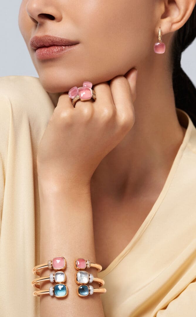 Pomellato f te les 20 ans de sa bague Nudo espi gle chic et