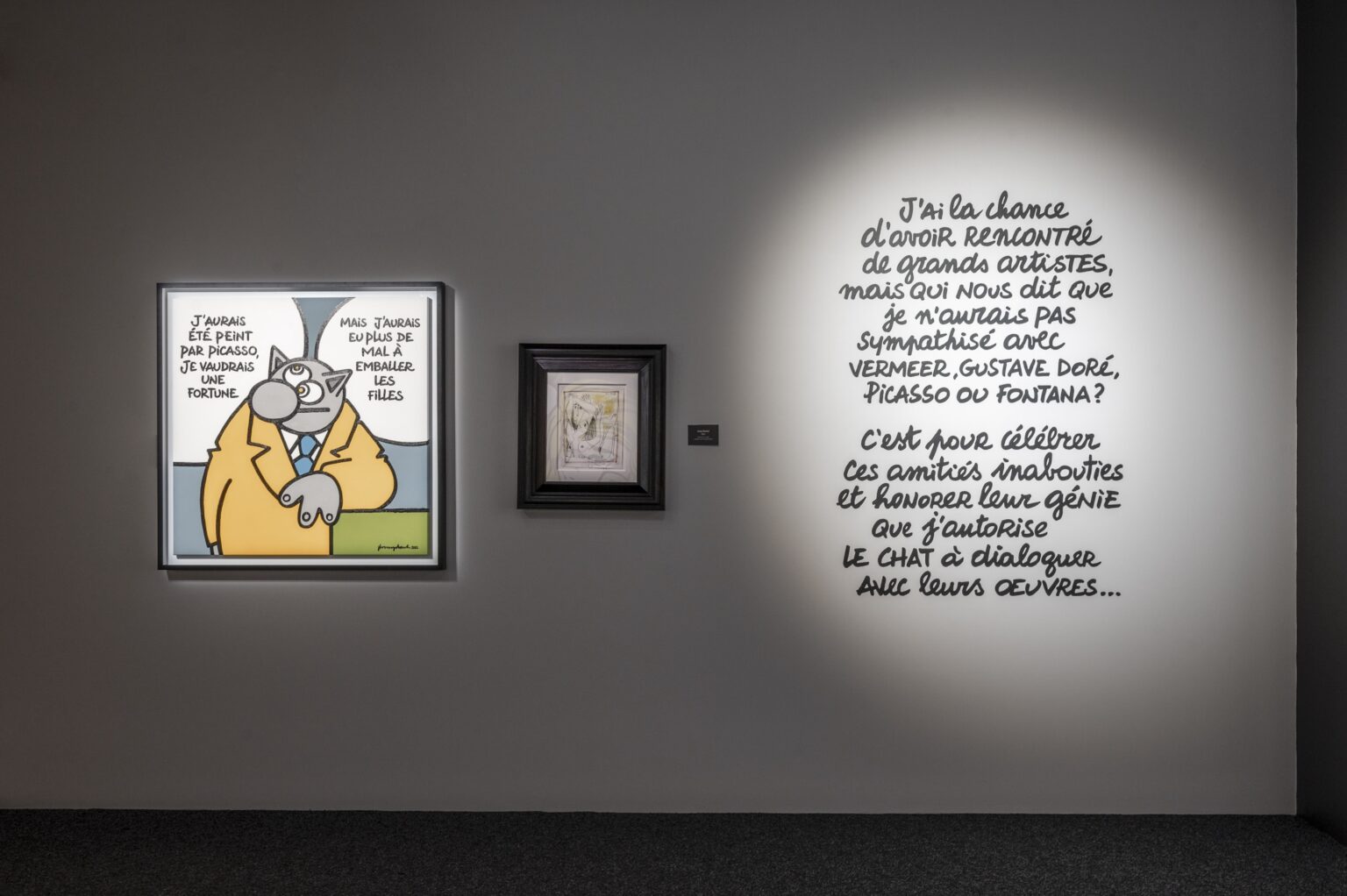 Geluck expose Le Chat : quand l’humour se fait œuvre d’art - FIRSTLUXE