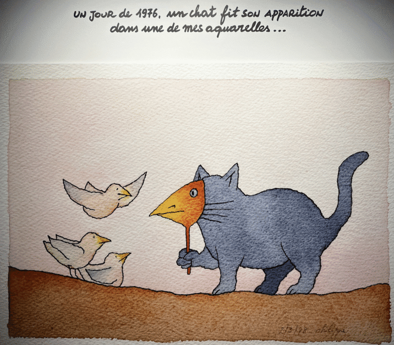 Geluck expose Le Chat : quand l’humour se fait œuvre d’art - FIRSTLUXE